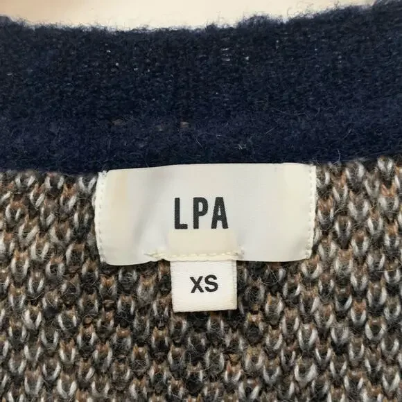 REVOLVE x LPA Sweater 225 in Leopard Stripe, size XS - Picture 5 of 7